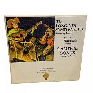America's Favorite Campfire Songs Featuring Ken Carson (Vinyl, 1964)Longines VG+